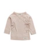 Tut Wrap Ls Tops T-shirts Long-sleeved T-Skjorte Pink MarMar Copenhagen