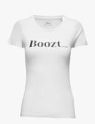 Womens Stretch O-Neck Tees/S Tops T-shirts & Tops Short-sleeved White Boozt Merchandise