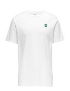 Ace T-Shirt Tops T-Kortærmet Skjorte White Double A By Wood Wood