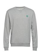 Tye Sweatshirt Tops Sweatshirts & Hoodies Sweatshirts Grey Double A By Wood Wood