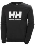 Hh Logo Crew Sweat Sport Sweatshirts & Hoodies Sweatshirts Black Helly Hansen