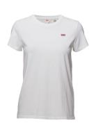Perfect Tee White Cn100Xx Tops T-shirts & Tops Short-sleeved White LEVI´S Women
