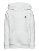 Classic Oth Hoody Fleece Tops Sweatshirts & Hoodies Hoodies White Lyle & Scott Junior