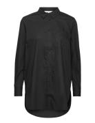 Lulaspw Sh Tops Shirts Long-sleeved Black Part Two