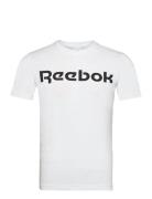 Gs Reebok Linear Rea Sport T-Kortærmet Skjorte White Reebok Classics