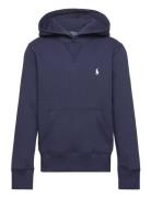 Seasonal Fleece-Ls Po Hood-Tp-Knt Tops Sweatshirts & Hoodies Hoodies Navy Ralph Lauren Kids