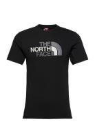 M S/S Easy Tee - Eu Sport T-Kortærmet Skjorte Black The North Face