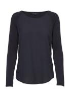Polly Plains Ls Tops T-shirts & Tops Long-sleeved Navy French Connection