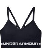 Ua Seamless Low Long Bra Sport Bras & Tops Sports Bras - All Black Under Armour
