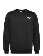 Ess Small Logo Crew Fl Sport Sweatshirts & Hoodies Sweatshirts Black PUMA