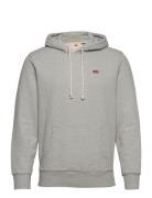 New Original Hoodie Light Mist Tops Sweatshirts & Hoodies Hoodies Grey LEVI´S Men