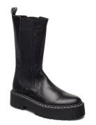 Vivianne Boot Shoes Boots Ankle Boots Ankle Boots Flat Heel Black Steve Madden