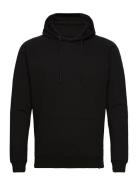 Basic Sweat Hoodie Tops Sweatshirts & Hoodies Hoodies Black Denim Project