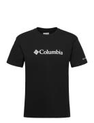 Csc Basic Logo Short Sleeve Sport T-Kortærmet Skjorte Black Columbia Sportswear