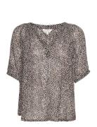 Erdonaespw Bl Tops Blouses Long-sleeved Multi/patterned Part Two