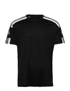 Squadra 21 Jersey Short Sleeve Tops T-Kortærmet Skjorte Black Adidas Performance