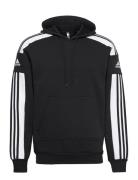 Squadra21 Sweat Hoody Sport Sweatshirts & Hoodies Hoodies Black Adidas Performance