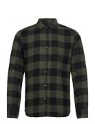 Onsgudmund Ls Checked Shirt Noos Tops Shirts Casual Green ONLY & SONS