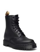 Vegan 1460 Bex Mono Black Felix Rub Off Shoes Boots Ankle Boots Ankle Boots Flat Heel Black Dr. Martens