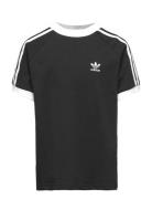 3 Stripes Tee Sport T-Kortærmet Skjorte Black Adidas Originals
