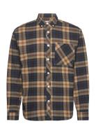 Rrstephen Shirt Tops Shirts Casual Brown Redefined Rebel