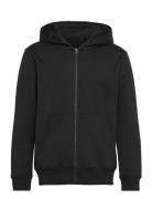 Pe Element Zipped Hood Tops Sweatshirts & Hoodies Hoodies Black Panos Emporio
