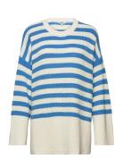 Rosso-M Tops Knitwear Jumpers Blue MbyM