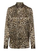 Chemise Tops Shirts Long-sleeved Multi/patterned The Kooples