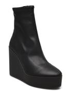 Jassy Bootie Shoes Boots Ankle Boots Ankle Boots With Heel Black Steve Madden