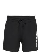 Essentials Linear French Terry Shorts Sport Shorts Sport Shorts Black Adidas Sportswear