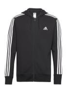 M 3S Ft Fz Hd Sport Sweatshirts & Hoodies Hoodies Black Adidas Sportswear