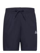 Essentials Single Jersey 3 Stripes Short Sport Shorts Sport Shorts Navy Adidas Sportswear