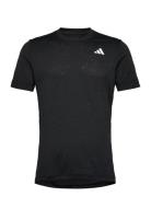 Freelift Tee Sport T-Kortærmet Skjorte Black Adidas Performance