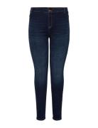 Carhuba Hw Skinny Jeggings Dbd Dnm Noos Bottoms Jeans Skinny Blue ONLY Carmakoma