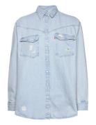 Dorsey Xl Western Aa020 Indigo Tops Shirts Long-sleeved Blue LEVI´S Women