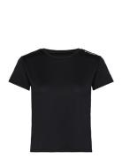 Hmlmt Aura Mesh T-Shirt Sport T-shirts & Tops Short-sleeved Black Hummel