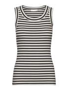 Dagnaiw Striped Tank Tops T-shirts & Tops Sleeveless Multi/patterned InWear