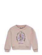 Kmgfancy L/S Tiger Box Ub Swt Tops Sweatshirts & Hoodies Sweatshirts Pink Kids Only