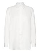 Slfdesiree Ls Shirt B Tops Shirts Long-sleeved White Selected Femme