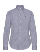 Lsl-Bfs Tops Shirts Long-sleeved Blue Polo Ralph Lauren