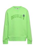 Rod Arch Logo Junior Sweatshirt Tops Sweatshirts & Hoodies Sweatshirts Green Wood Wood