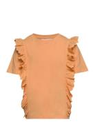 Tnbilla S_S Tee Tops T-Kortærmet Skjorte Orange The New