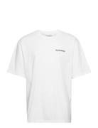 Boxy Tee Short Sleeve Designers T-Kortærmet Skjorte White HAN Kjøbenhavn