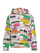 Sweatshirt Hood Aop Tops Sweatshirts & Hoodies Hoodies Multi/patterned Lindex