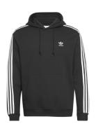 3-Stripes Hoody Tops Sweatshirts & Hoodies Hoodies Black Adidas Originals