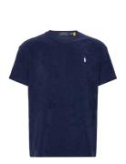 Classic Fit Terry T-Shirt Tops T-Kortærmet Skjorte Navy Polo Ralph Lauren