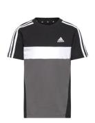 J 3S Tib T Sport T-Kortærmet Skjorte Black Adidas Sportswear