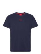 Linked T-Shirt Designers T-Kortærmet Skjorte Navy HUGO