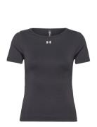 Ua Vanish Seamless Ss Sport T-shirts & Tops Short-sleeved Black Under Armour