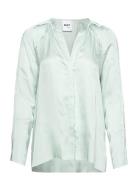 Shelly - Modern Drape Tops Blouses Long-sleeved Green Day Birger Et Mikkelsen